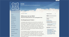 Desktop Screenshot of dghk.de